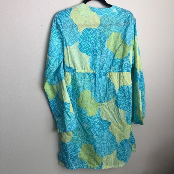 Victoria’s Secret LS Plunge Floral Print Cover Up Dress - Picture 11 of 15